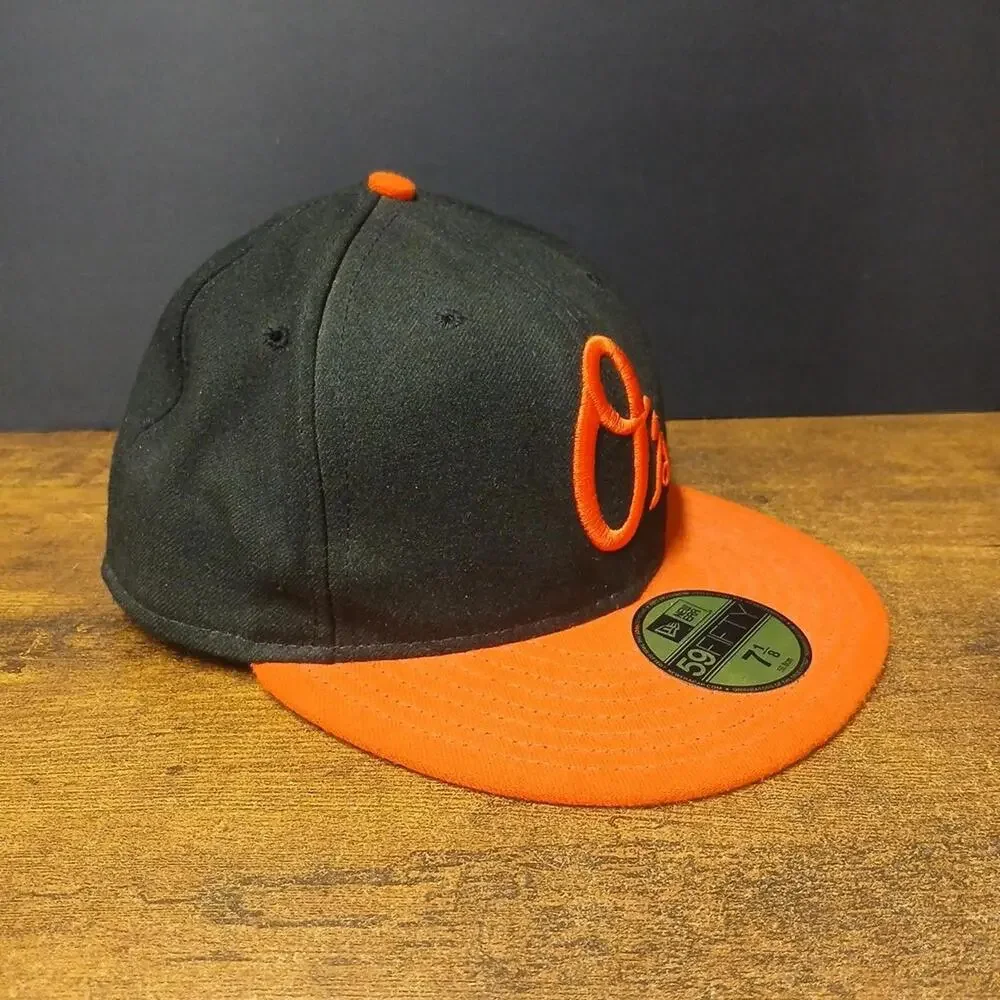 Baltimore Orioles Authentic New Era On-field Made In USA  59fifty Fitted 7 1/8 - Picture 3 of 6